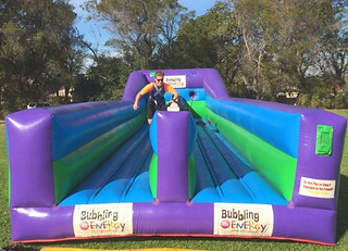 Bungee Race Interactive Inflatable Corporate Carnival Event Game Rental
