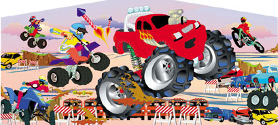 Monster Truck Inflatables to rent!