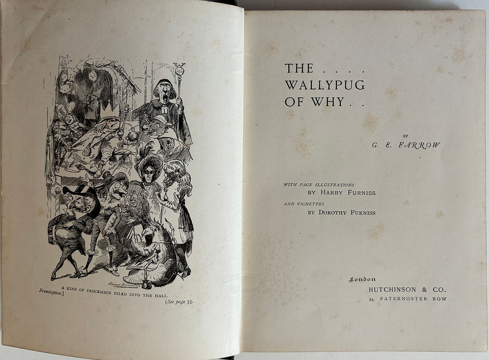 Thumbnail: The Wallypug of Why By GE Farrow, circa 1896