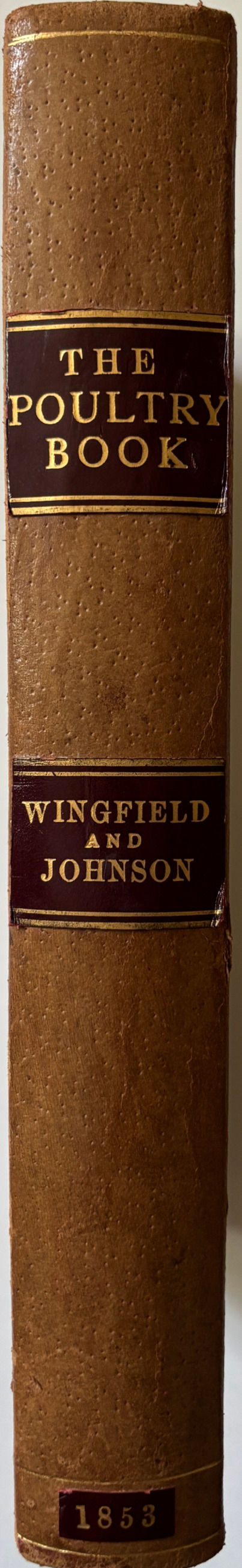 Thumbnail: The Poultry Book edited by Wingfield and Johnson, first edition, 1853