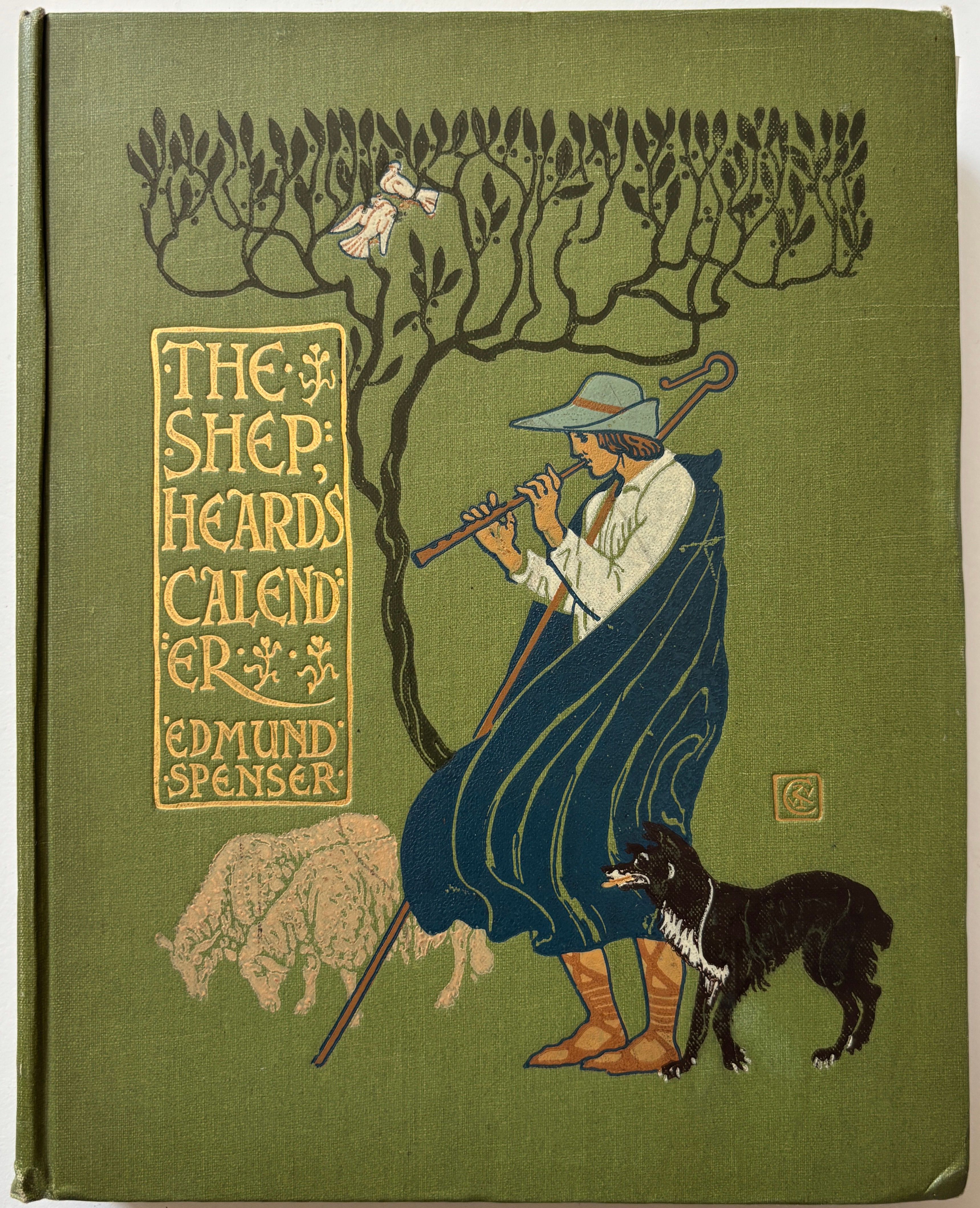 The Shepherd's Calender by Edmund Spenser and illustrated by Walter Craneer