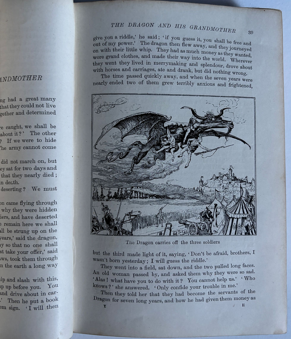 Thumbnail: Illustration from the Yellow Fairy Book.