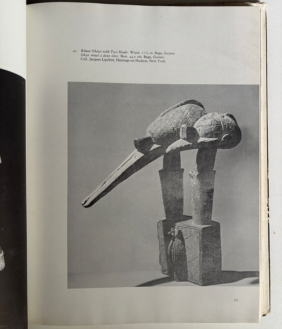 Thumbnail: African Art in American Collections by Warren Robbins, 1966