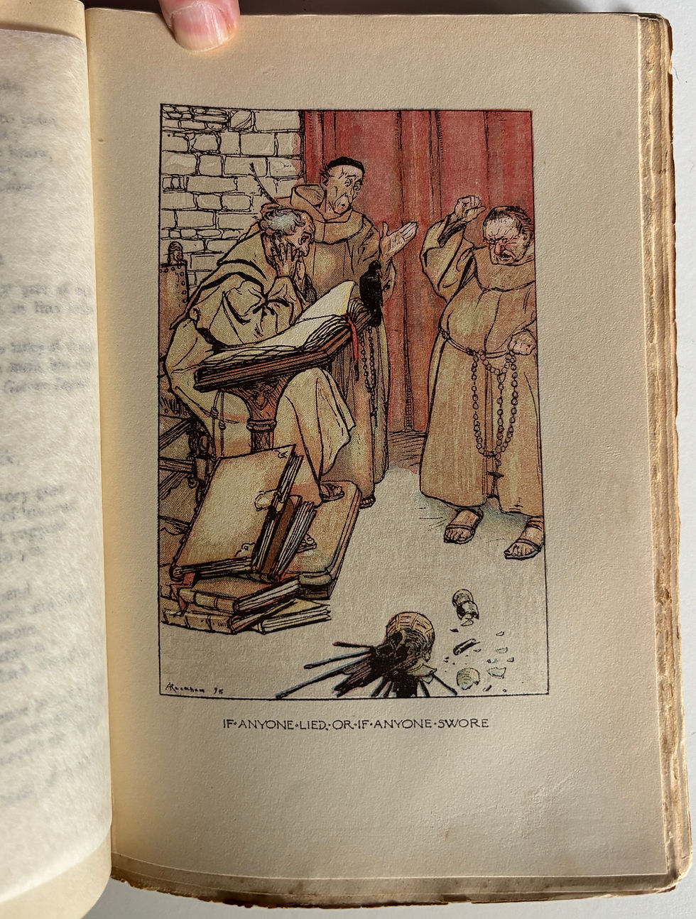 Thumbnail: The Ingoldsby Legends by Thomas Ingoldsby Esq., illus, by Arthur Rackham,1898.