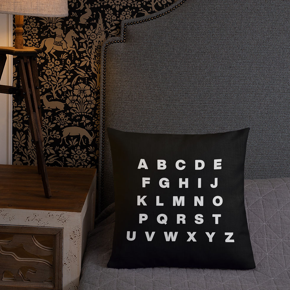 Miniatyrbilde: Premium Letter Board Pillow