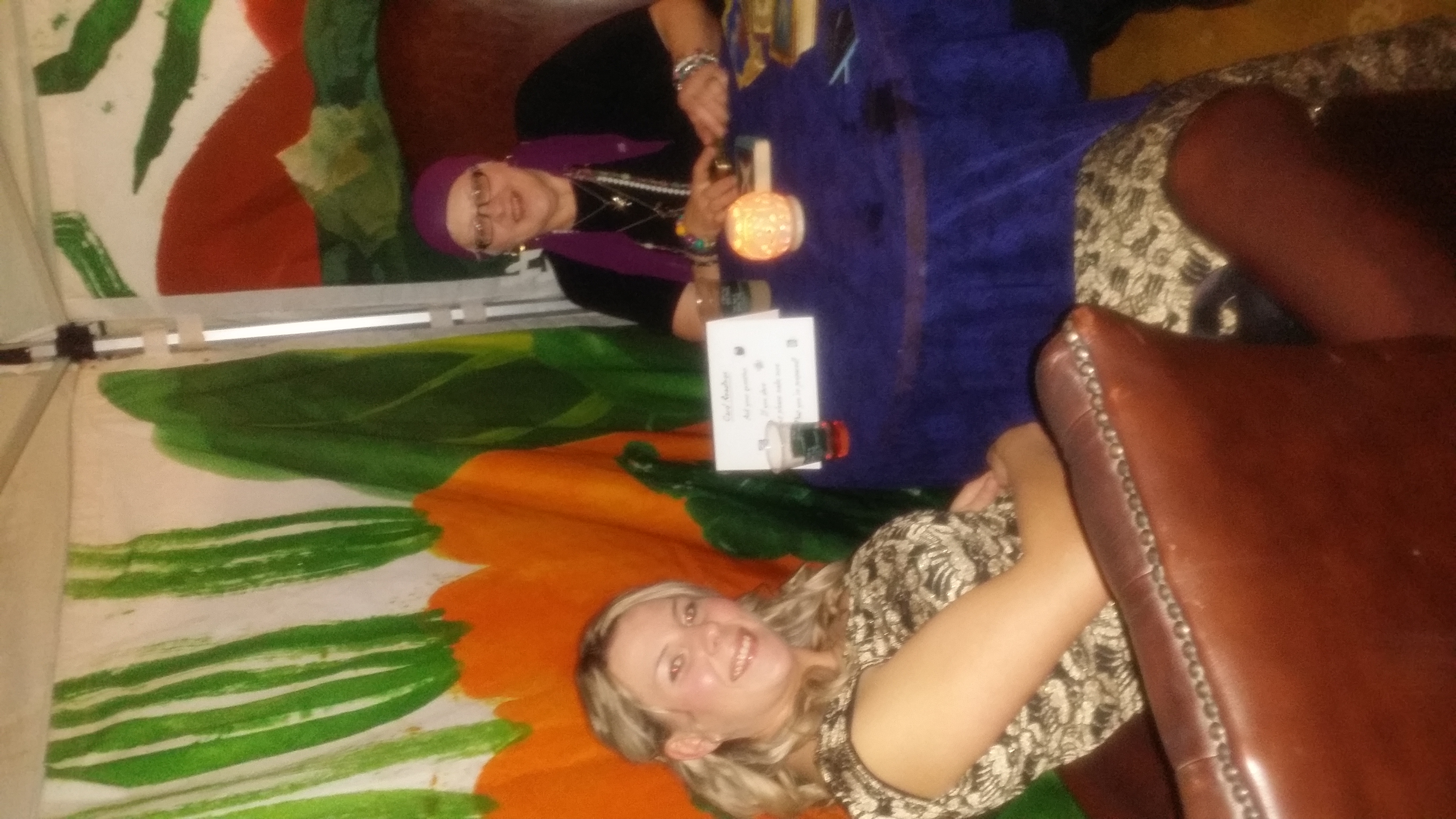 Jayne doing a Reading