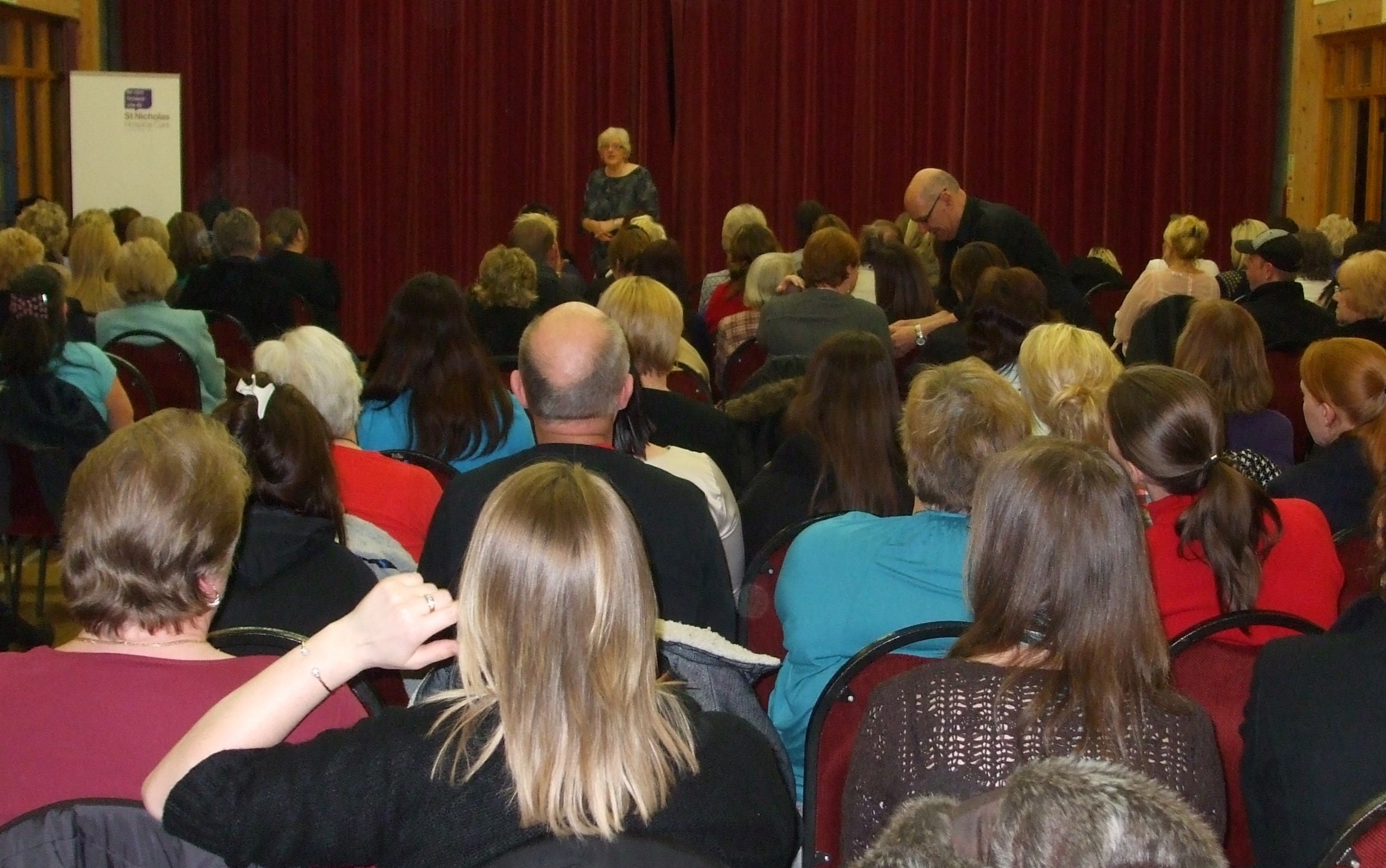 Jayne & Alan doing a demonstration