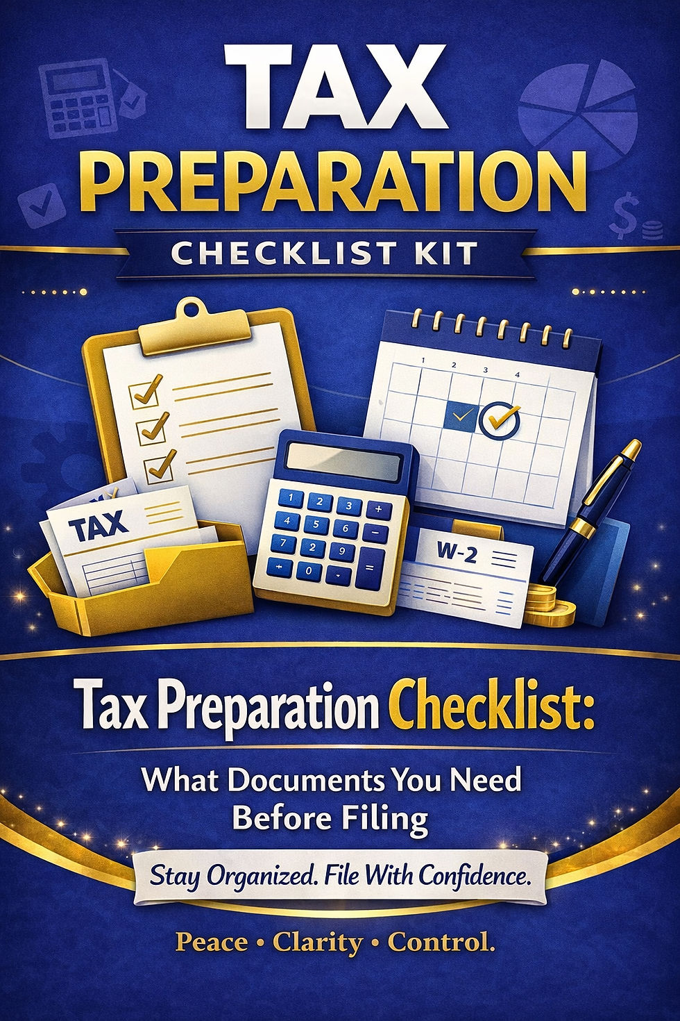 Tax preparation checklist: documents needed before filing taxes, a simple guide.