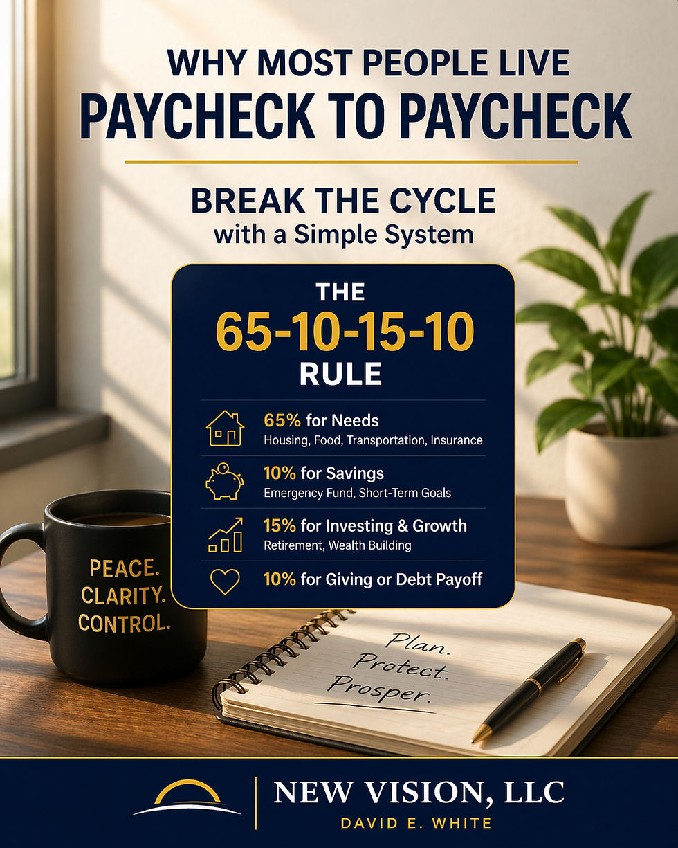 Why Americans Live Paycheck to Paycheck and How to Break the Cycle