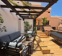 Tenerife - apartmán - terasa