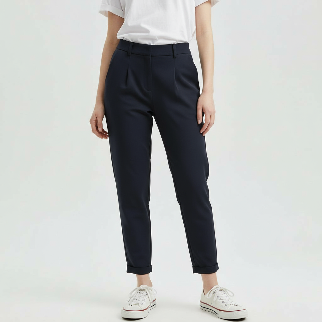 Calça Alfaiataria Cenoura Preta