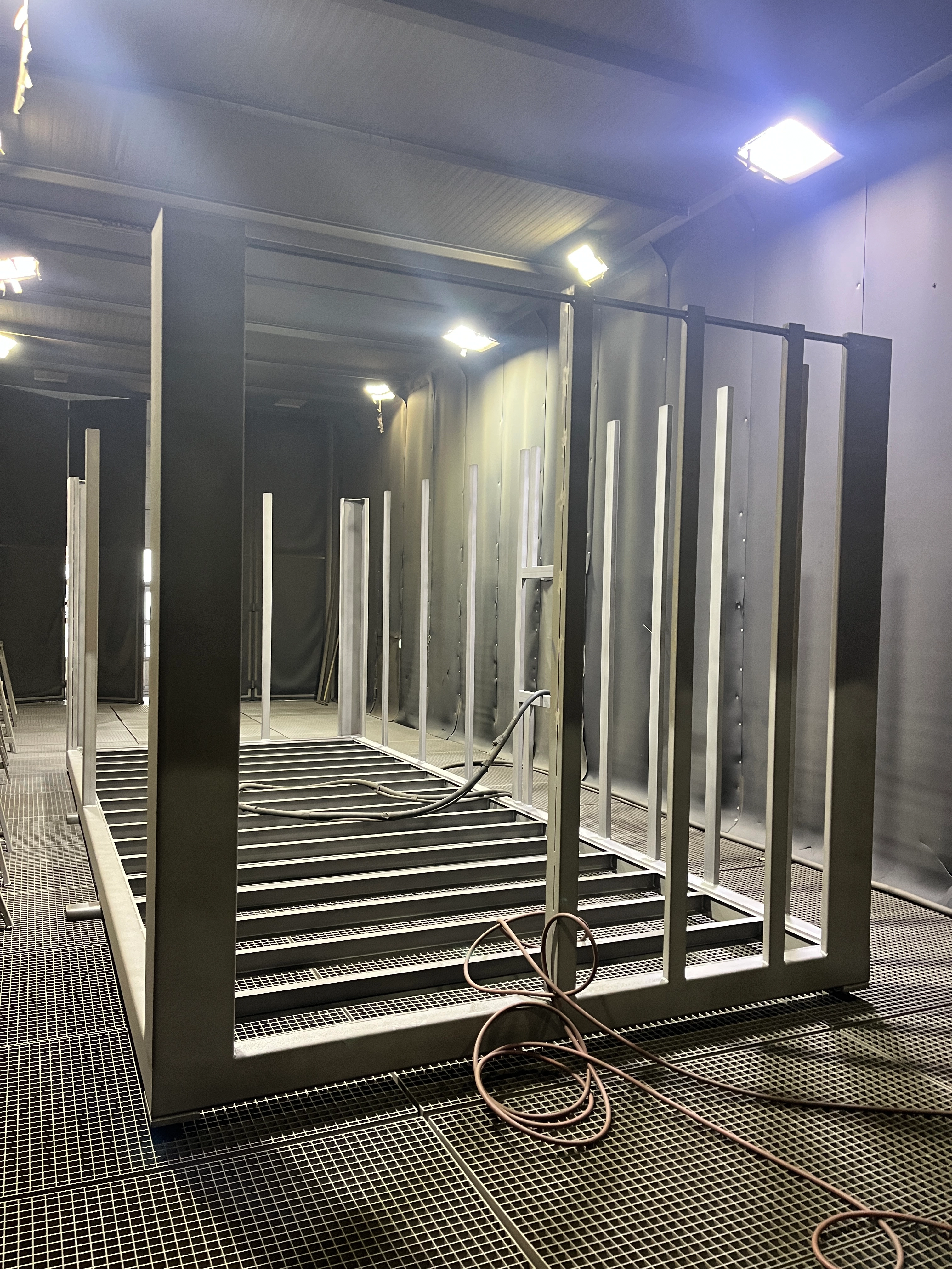 Saunacontainer Vorbereitung