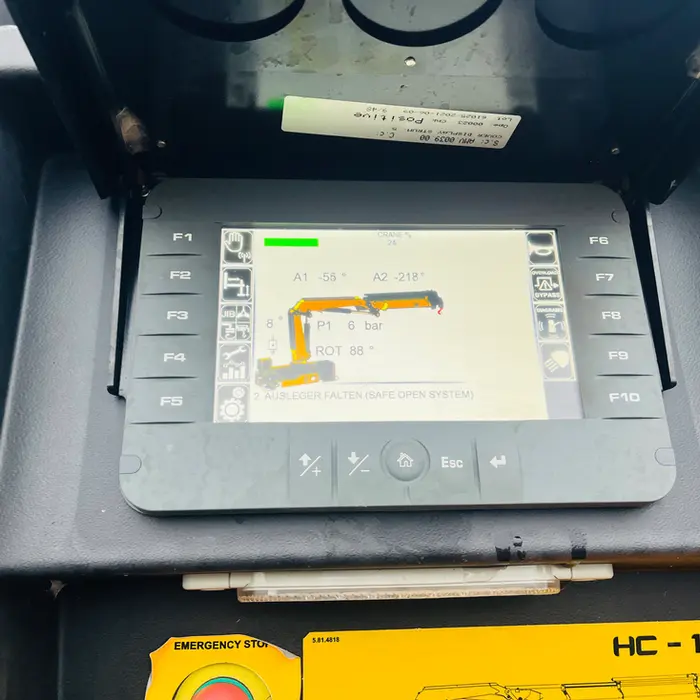 MAN 4x4 Single Meiller mit Hyva Ladekran HC131