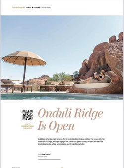 Onduli Ridge is open