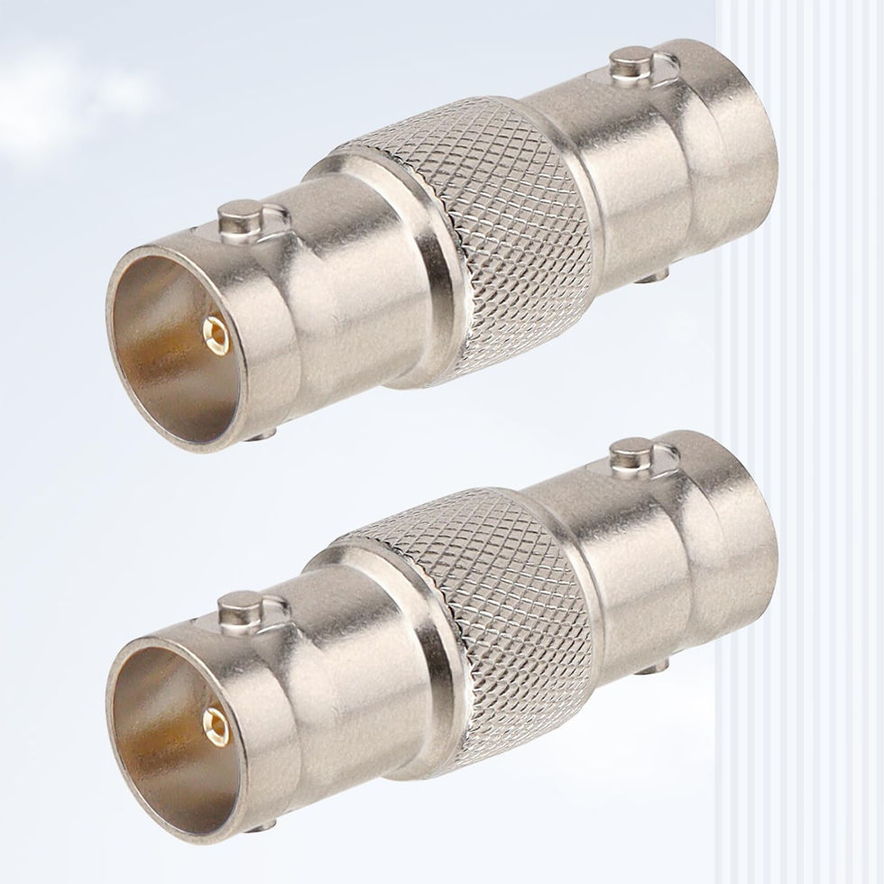 Miniatura: MOOKEERF 5PCS SDI Connector BNC Adapter 75 Ohm BNC Female to Female Barrel Co...