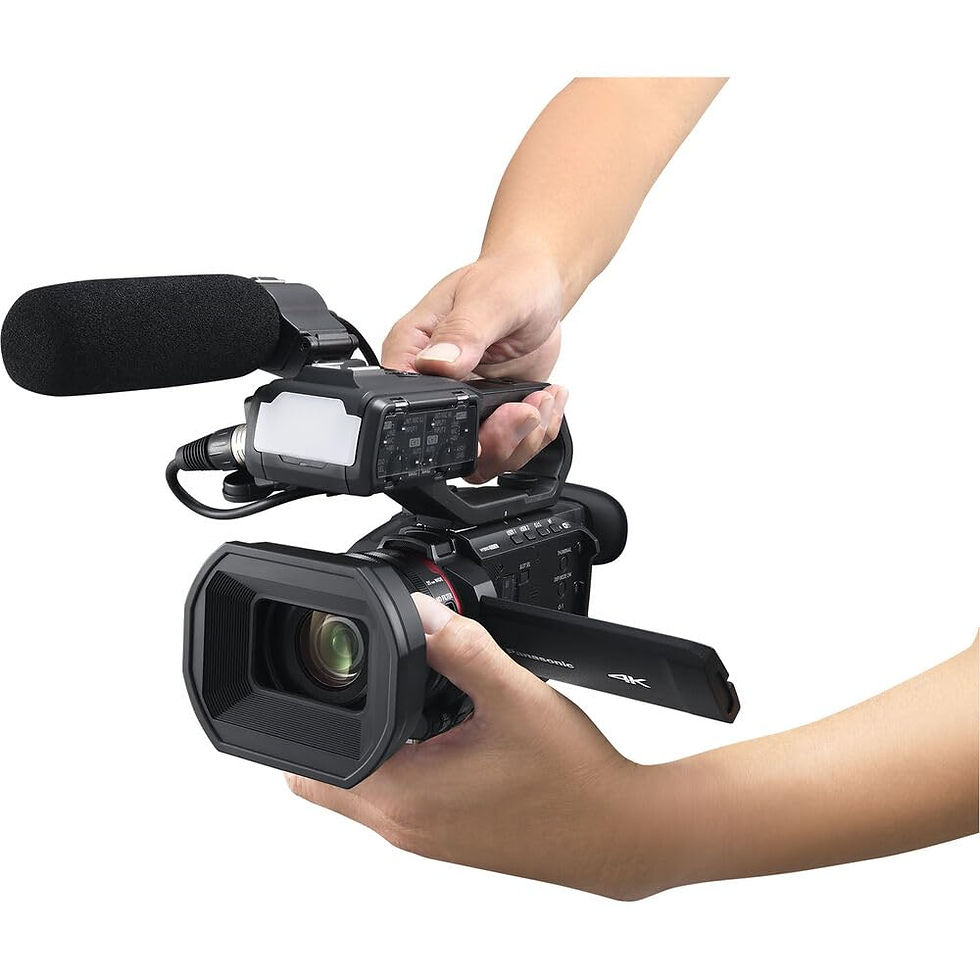 Miniatura: Panasonic HC-X2100 UHD 4K 3G-SDI/HDMI Pro Lightweight Camcorder with 24x Zoom...