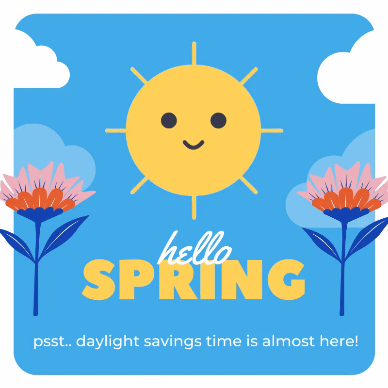 helloSPRING Animated Social Media Post