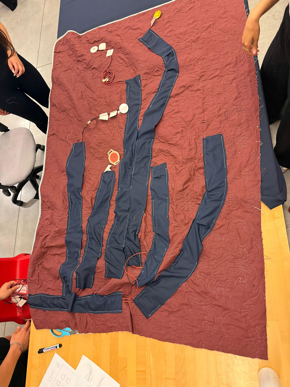 Week 18: Sewing the blanket