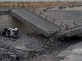 US hits civilian infrastructure In Iran