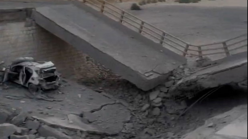 US hits civilian infrastructure In Iran