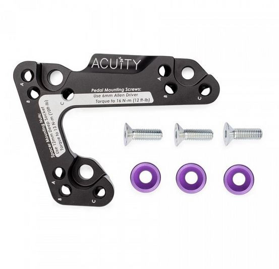 Thumbnail: ACUITY Throttle Pedal Spacer LHD - Civic Type R FK8/FK2 Civic X 2016+ & Jazz GK5