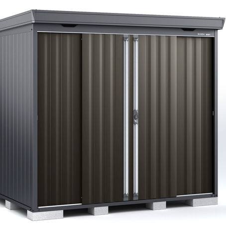 イナバ物置　フォルタ　展示しています