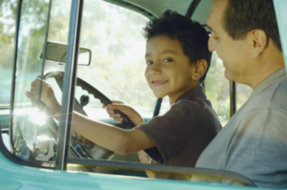 Driver in Truck