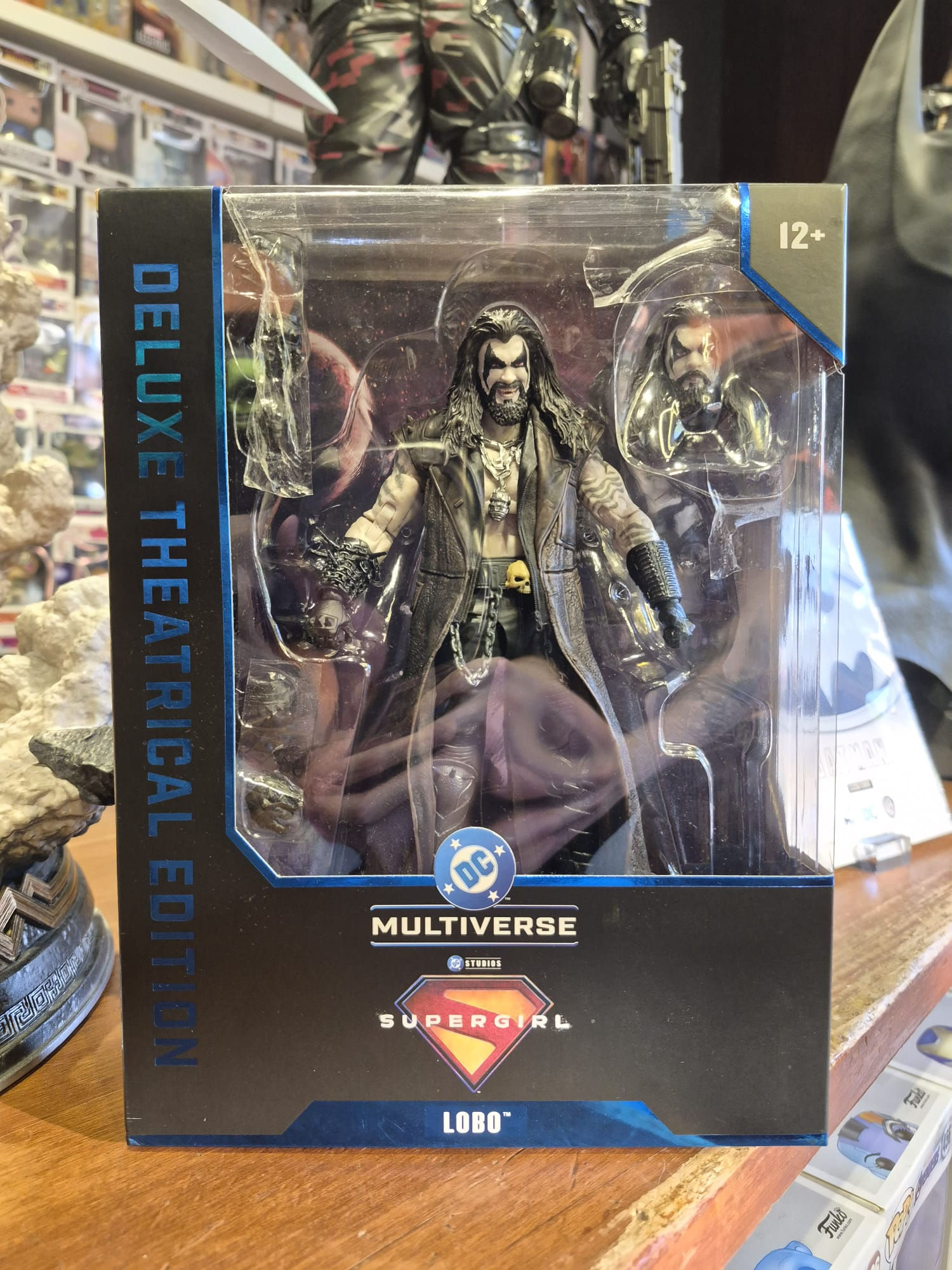 Mcfarlane Toys DC MULTIVERSE Lobo (Supergirl Movie) Deluxe Theatrical Edition