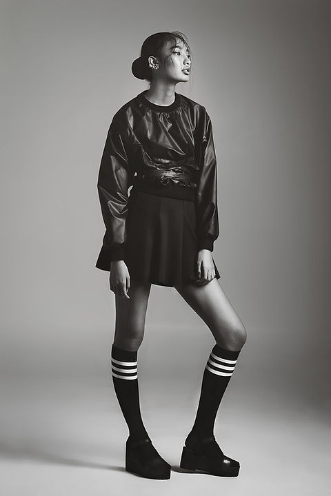 ファッションモデルB:W
