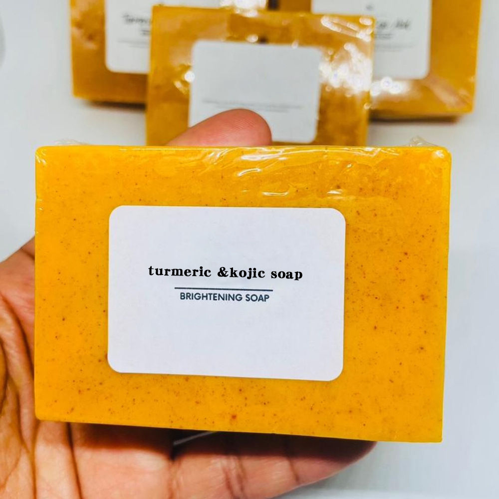 Turmeric & Lemon Kojic Handmade Soap (100g)