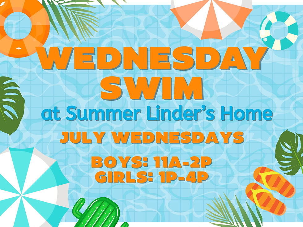 Wednesday Swim at Summer's