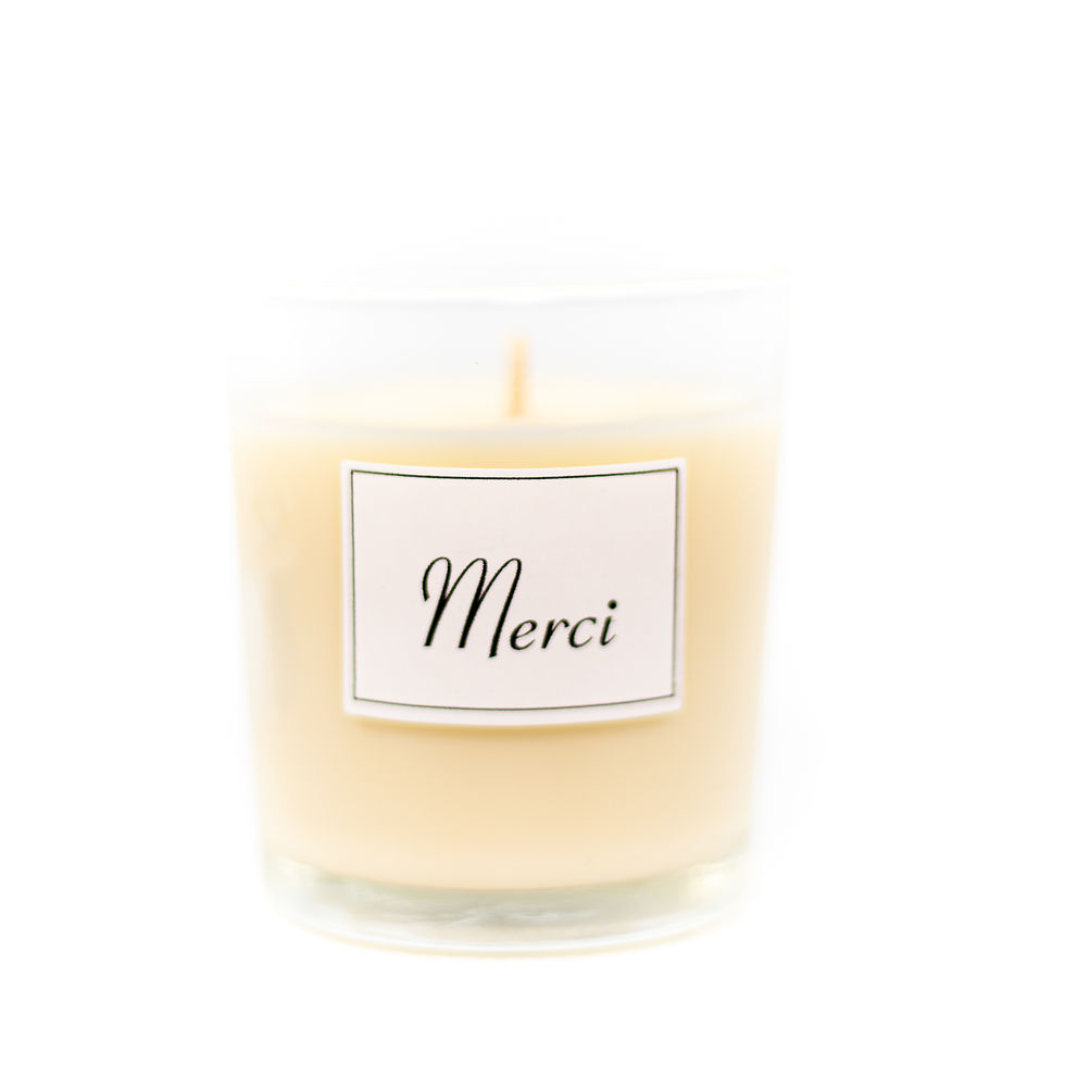 Miniature : Bougie merci