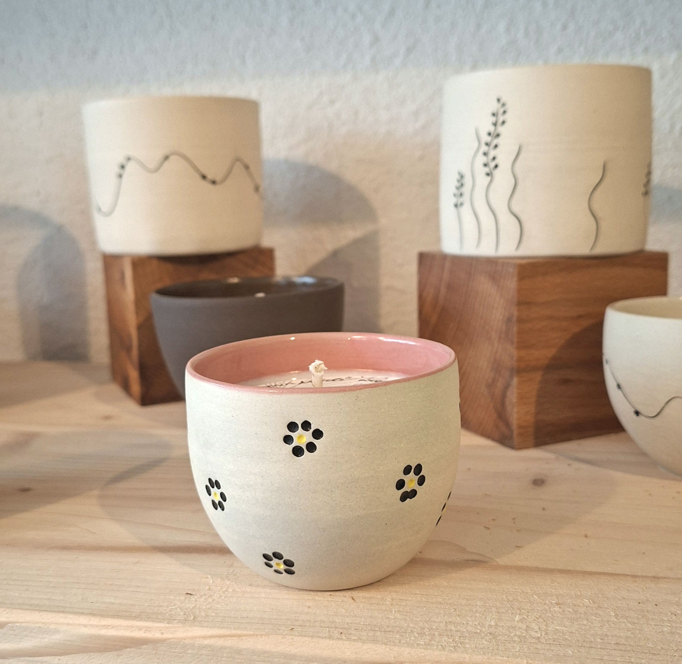 Bougie Céramique LES FLEURIES