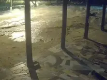 Tsunami meteorológico atingiu Jaguaruna, em Santa Catarina