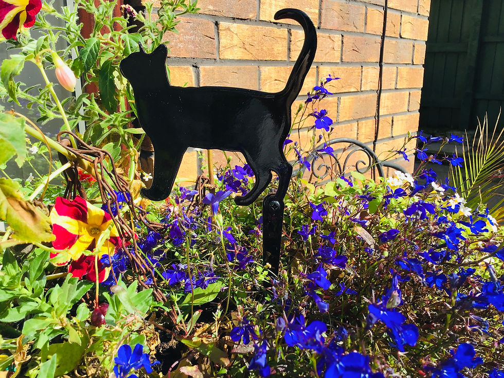 Thumbnail: Cat Flowerpot Stake