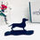 Thumbnail: Dachshund Silhouette Ornament