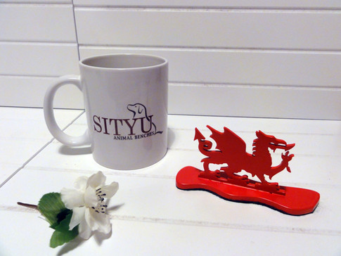 Welsh Dragon Silhouette