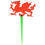 Thumbnail: Welsh Dragon Flowerpot Stake