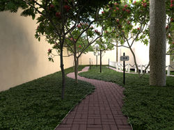 Modelo 3D da reforma do playground