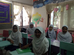 std IV girls of Lalmatia