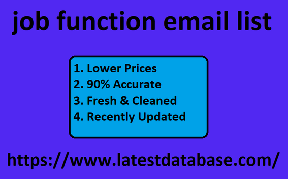 Same Capability Can Also Job Function Email List content media