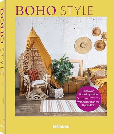 Book Cover for "BOHO Style: Bohemian Home Inspiration" by Claire Bingham