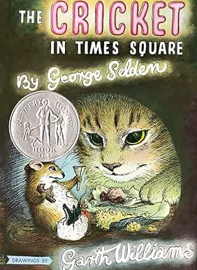 Book Cover photo for The Cricket in Times Square by George Weldon