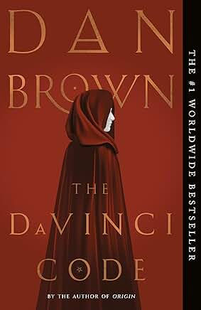 Book cover for The DaVinci Code by Dan Brown