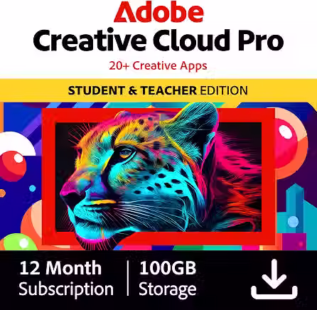 Ad for Adobe Creative Cloud Pro