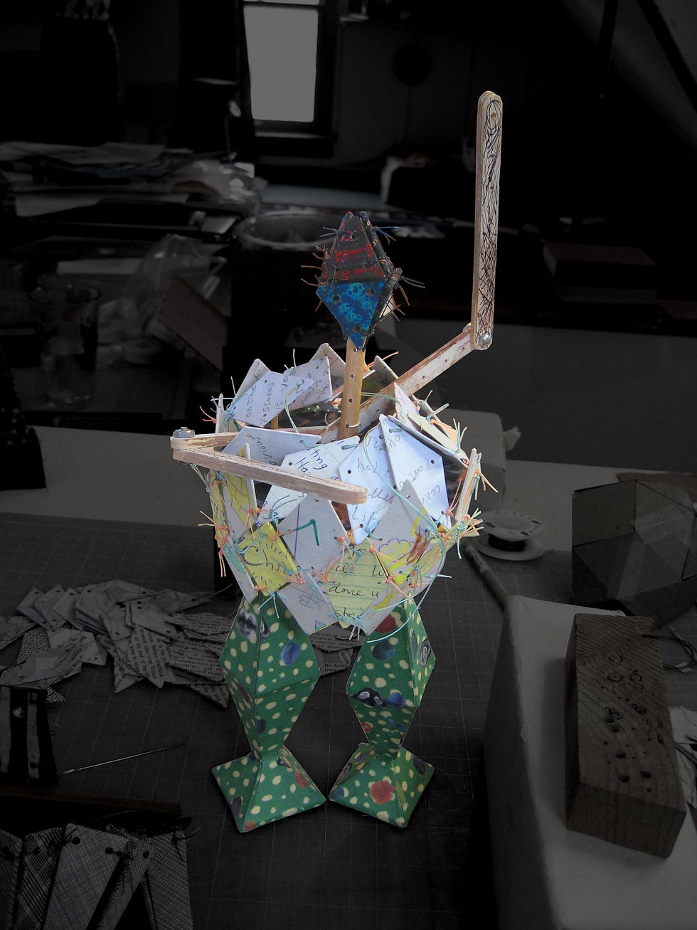 Feisty Cardboard Guy
