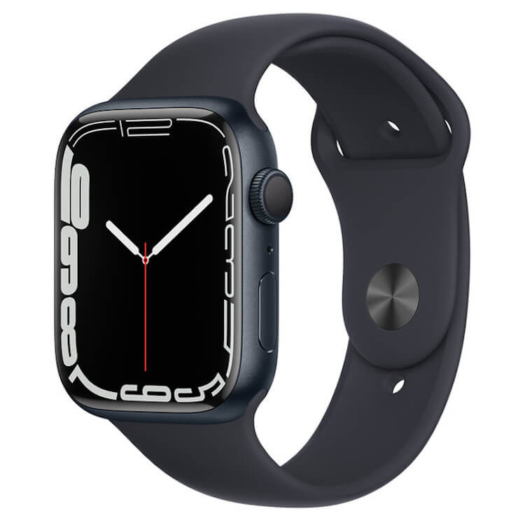 Apple Watch Series 7 45mm - Midnight Alu Sport Band
