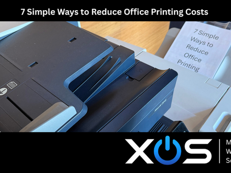 7 Simple Ways to Reduce Your Office Printing Costs