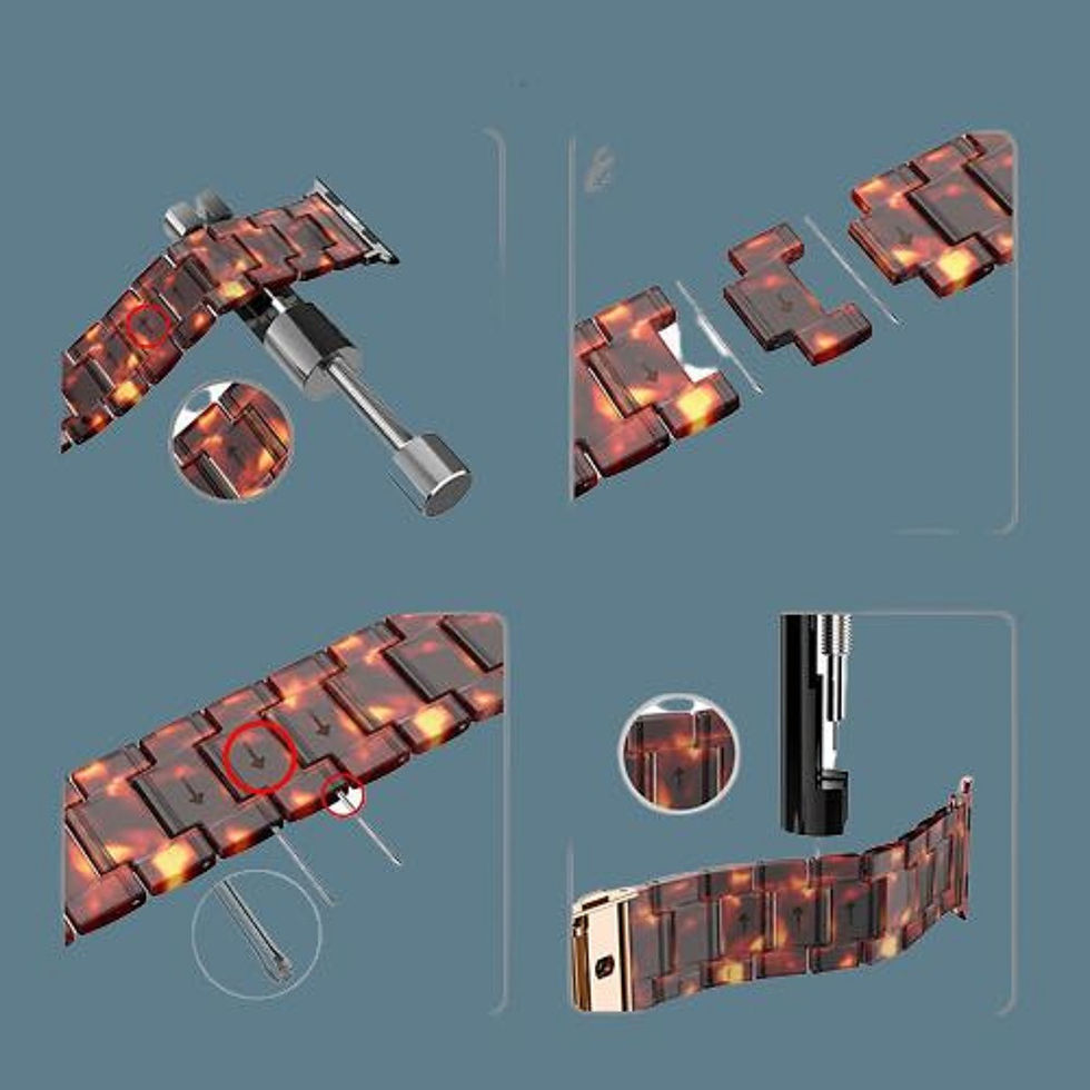 Thumbnail: Apple Resin Watch Band for iWatch Series 1-4 (Wholesale)