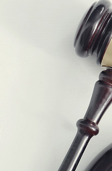 Wooden Gavel Closeup